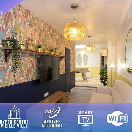 Au Nouveau Boulonnais - 4 Appartements Charmants Pour Couples, Familles Et Groupe D'Amis, Vieille Ville Et Centre Ville De Boulogne Sur Mer Esterno foto