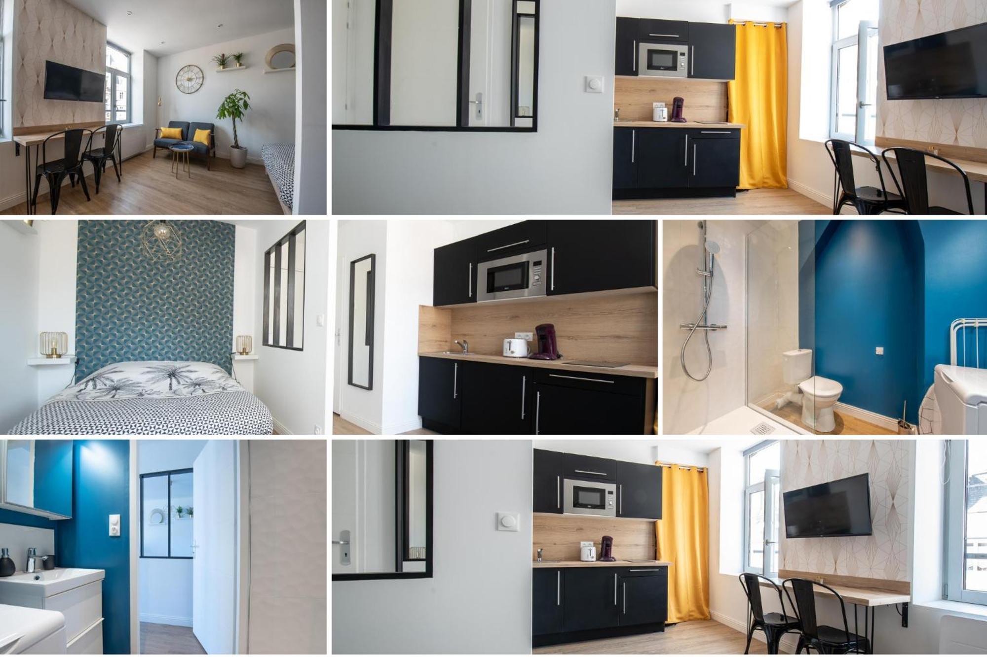 Au Nouveau Boulonnais - 4 Appartements Charmants Pour Couples, Familles Et Groupe D'Amis, Vieille Ville Et Centre Ville De Boulogne Sur Mer Esterno foto