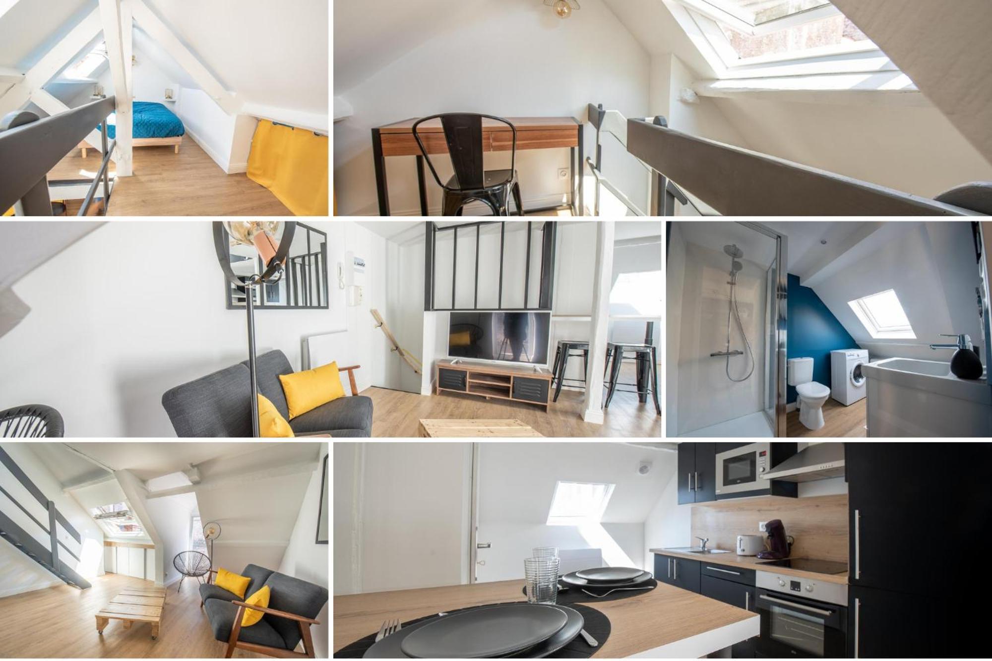 Au Nouveau Boulonnais - 4 Appartements Charmants Pour Couples, Familles Et Groupe D'Amis, Vieille Ville Et Centre Ville De Boulogne Sur Mer Esterno foto