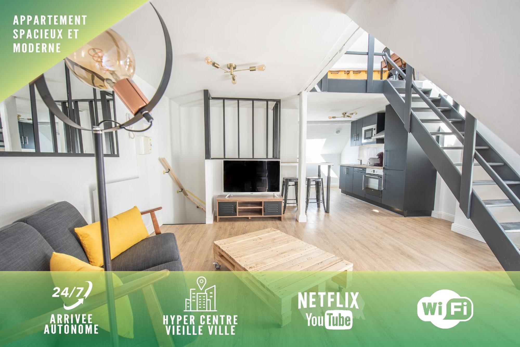 Au Nouveau Boulonnais - 4 Appartements Charmants Pour Couples, Familles Et Groupe D'Amis, Vieille Ville Et Centre Ville De Boulogne Sur Mer Esterno foto
