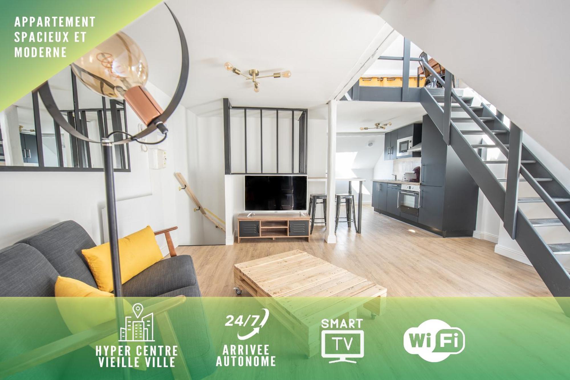 Au Nouveau Boulonnais - 4 Appartements Charmants Pour Couples, Familles Et Groupe D'Amis, Vieille Ville Et Centre Ville De Boulogne Sur Mer Esterno foto